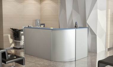 Стойка ресепшн Эдем Премиум 1892х1392х1160  &mdash; Аэлита