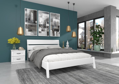 КРОВАТЬ Дана, цвет Белый античный &mdash; Аэлита