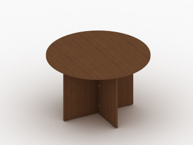 Стол для переговоров круглый D-1200х750 &mdash; Аэлита