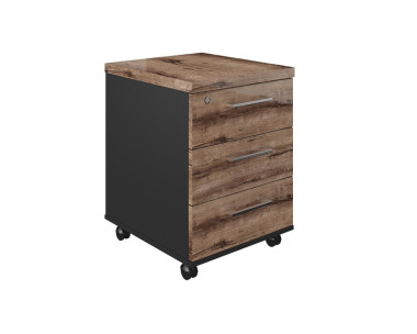 Тумба подкатная с 3 ящиками 452х505х625 &mdash; Аэлита