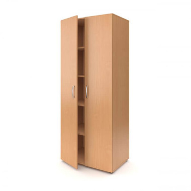 Шкаф для одежды с полками (комбинированный) 800*520*1950 &mdash; Аэлита