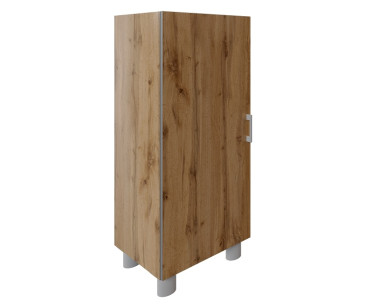 Шкаф узкий закрытый  596х418х1300  &mdash; Аэлита