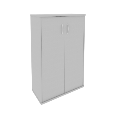 Шкаф средний широкий Рива (2 средние двери ЛДСП) &mdash; Аэлита