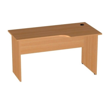 Стол рабочий эргономичный  1400*700*750  &mdash; Аэлита