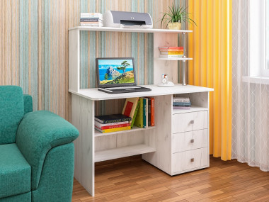 Стол компьютерный СК-6,  1300х1200х500 с надстройкой &mdash; Аэлита