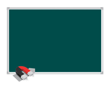 Доска одноэлементная магнитно-меловая высота 100см  &mdash; Аэлита