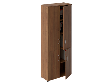 Шкаф высокий закрытый с глухими дверьми(низкие и средние) 800х370х2030  &mdash; Аэлита