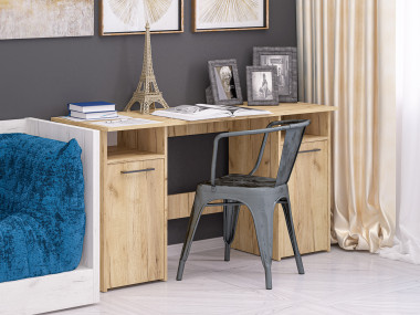 Стол Фронда-9 с двумя тумбами (вариант 1) &mdash; Аэлита